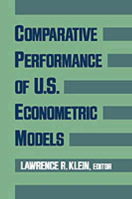 Comparative Performance of US Econometric Models - 