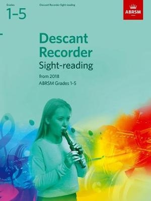 Descant Recorder Sight-Reading Tests, ABRSM Grades 1-5 - 