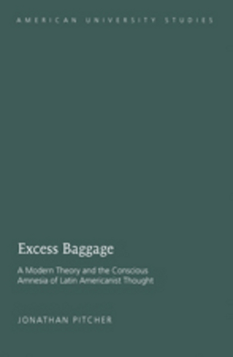 Excess Baggage - Jonathan Pitcher