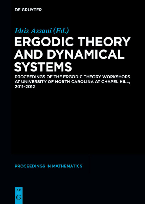 Ergodic Theory and Dynamical Systems - 