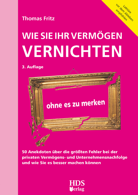 Wie Sie Ihr Vermögen vernichten ohne es zu merken - Thomas Fritz