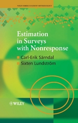 Estimation in Surveys with Nonresponse - Carl-Erik Särndal, Sixten Lundström