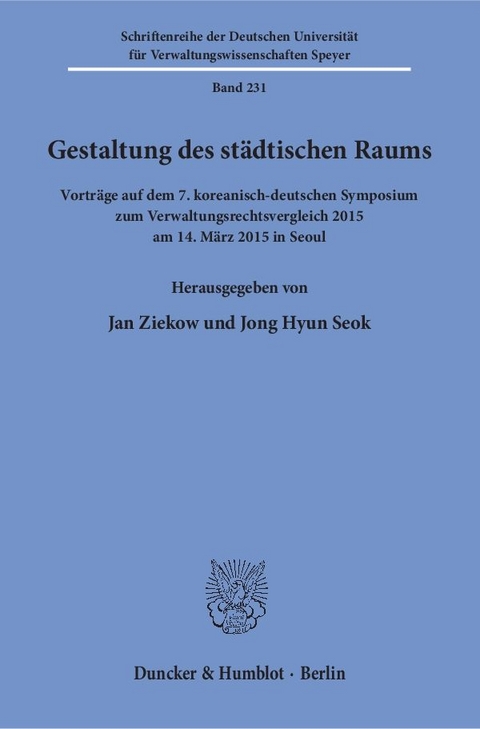 Gestaltung des städtischen Raums. - 