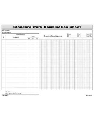 Standard Work Combination Sheet -  Enna