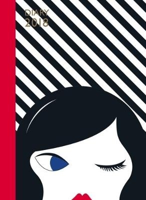 Lulu Guinness: Doll Face A5 2018 Diary - Lulu Guinness