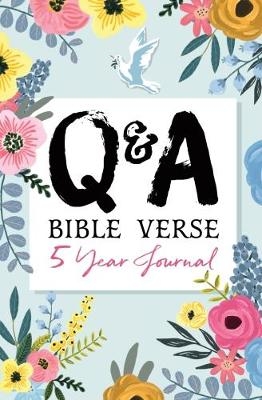 Q & A Bible Verse 5-Year Journal Flower Edition - Carol Petley