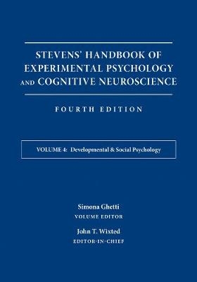 Stevens' Handbook of Experimental Psychology and Cognitive Neuroscience, Developmental and Social Psychology - 