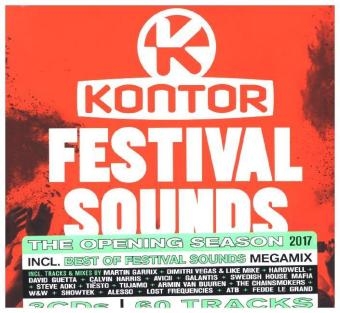 Kontor Festival Sounds 2017 - The Opening, 3 Audio-CDs -  Various