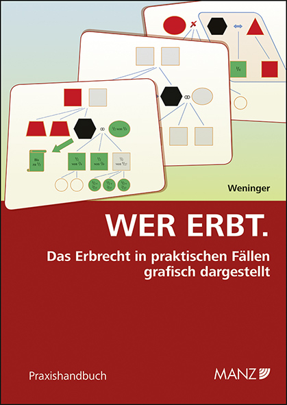 Wer erbt. Das Erbrecht in praktischen Fällen grafisch dargestellt - Heinrich Weninger