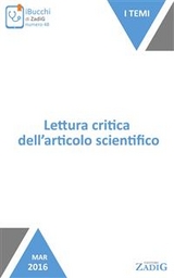 Lettura critica dell'articolo scientifico - Pietro Dri