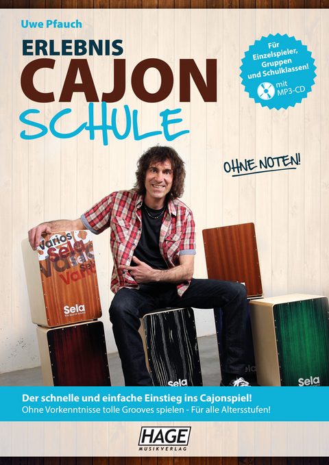 Erlebnis Cajon Schule (mit MP3-CD) - Uwe Pfauch