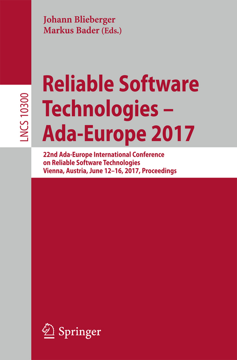 Reliable Software Technologies – Ada-Europe 2017 - 