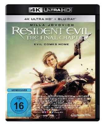 Resident Evil: The Final Chapter 4K, 1 UHD-Blu-ray