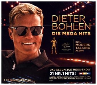 Dieter Bohlen - Die Megahits, 3 Audio-CDs - 