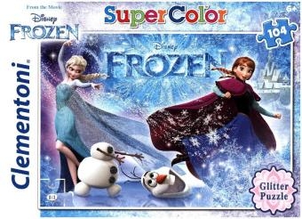 Frozen, Glitter Puzzle (Kinderpuzzle)