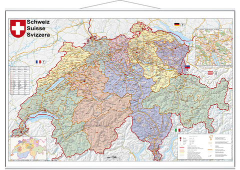 Schweiz Postleitzahlen - Heinrich Stiefel