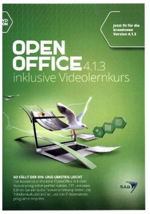 OpenOffice 4.1.3 plus Videolernkurs, 1 DVD-ROM