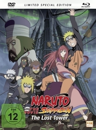 Naruto Shippuden - The Lost Tower - The Movie 4, 1 DVD + 1 Blu-ray (Special Edition)