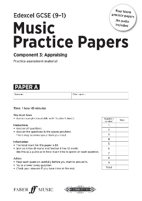 Edexcel GCSE Music Practice Papers (Pack of 4) - Julia Winterson