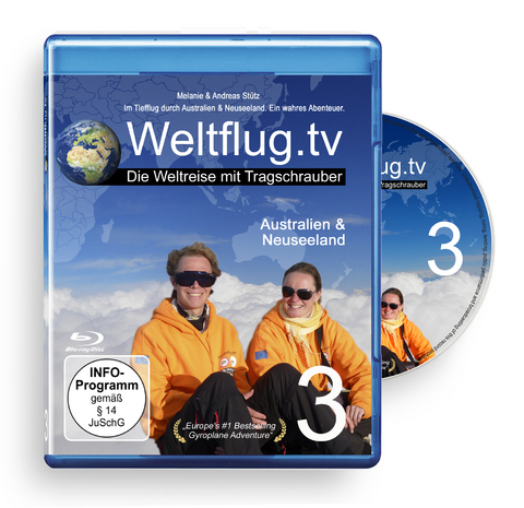 Blu-ray Weltflug.tv 3 - Australien & Neuseeland