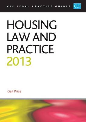 Housing Law and Practice 2013 - Gail Price