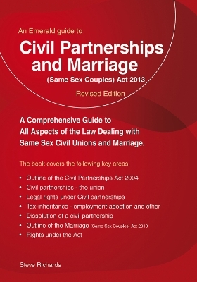 Civil Partnerships And (same Sex) Marriage - Steve Richards