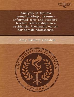 Analysis of Trauma Symptomology - Shinjae Chung, Amy Backert Gonshak