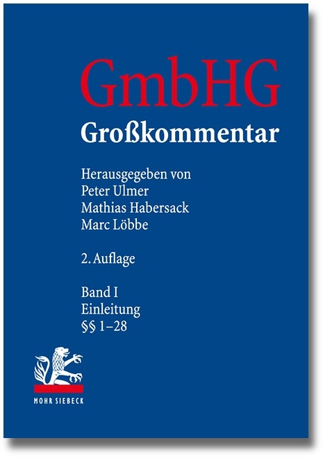 GmbHG - Gesetz betreffend die Gesellschaften mit beschränkter Haftung - 