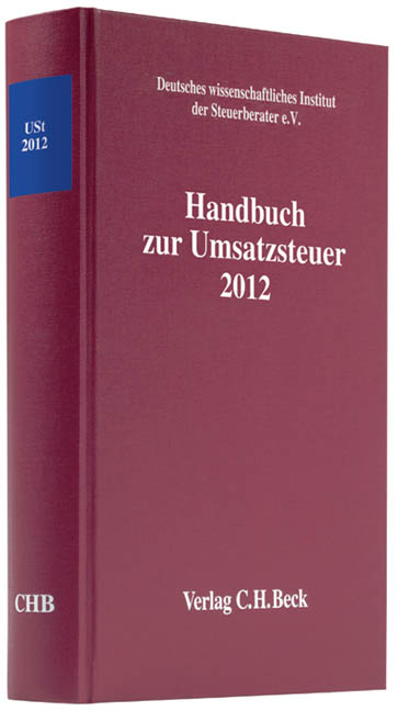 Handbuch zur Umsatzsteuer 2012 - 