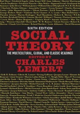 Social Theory, 6th Edition - Prof Charles Lemert