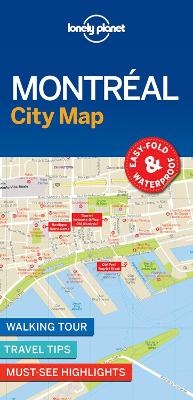 Lonely Planet Montreal City Map -  Lonely Planet