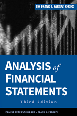 Analysis of Financial Statements - Pamela Peterson Drake, Frank J. Fabozzi