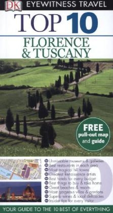 DK Eyewitness Top 10 Travel Guide Florence & Tuscany -  Dk