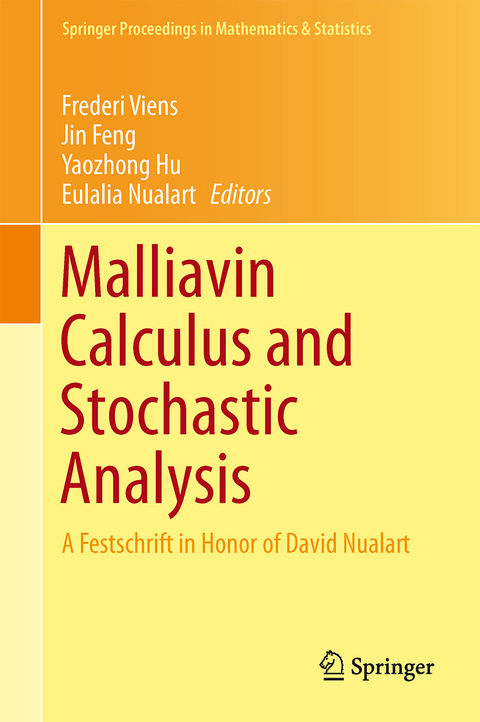 Malliavin Calculus and Stochastic Analysis - 