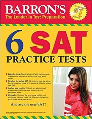 6 SAT Practice Tests - Philip Geer, Stephen A. Reiss