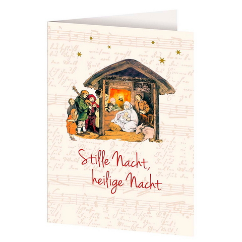 Weihnachtskarte »Stille Nacht«