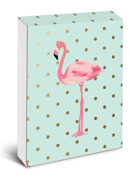 Pocket Notes: Pink Flamingo – Notizblock im praktischen Taschenformat: Rosa Flamingo