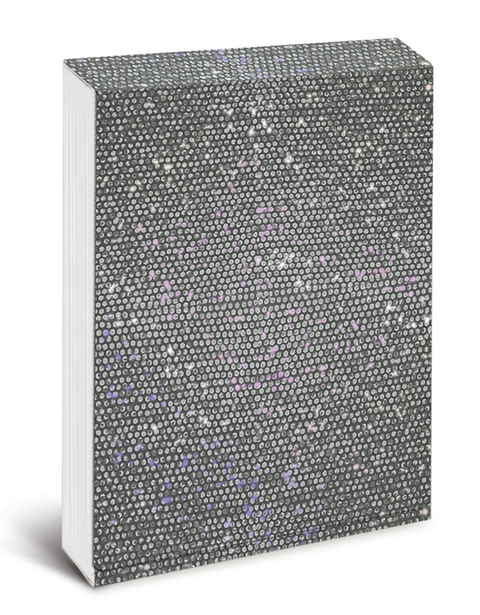 Pocket Notes: Platinum Bling – Notizblock im praktischen Taschenformat: Platingraues Glitzern