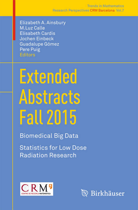 Extended Abstracts Fall 2015 - 