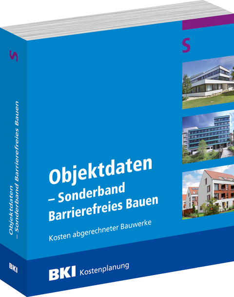 BKI Objektdaten S2 - Sonderband Barrierefreies Bauen - 