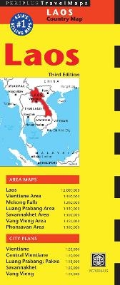 Laos Travel Map Third Edition - 