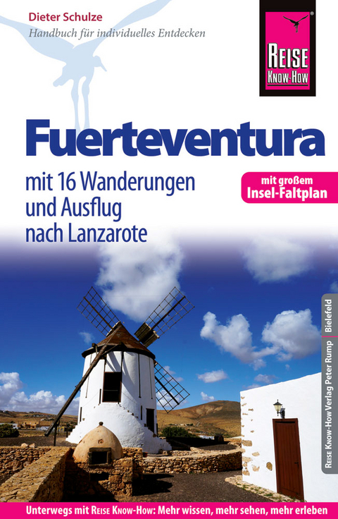 Reise Know-How Reiseführer Fuerteventura (mit 16 Wanderungen, Faltplan und Ausflug nach Lanzarote) - Dieter Schulze