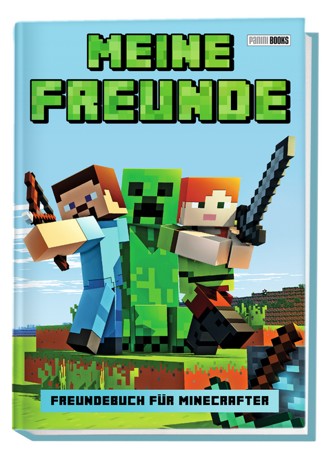 Meine Freunde - Freundebuch für Minecrafter - 