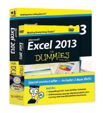 Excel 2013 For Dummies, Book + DVD Bundle - Greg Harvey