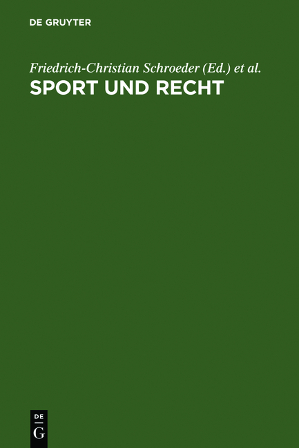 Sport und Recht - 