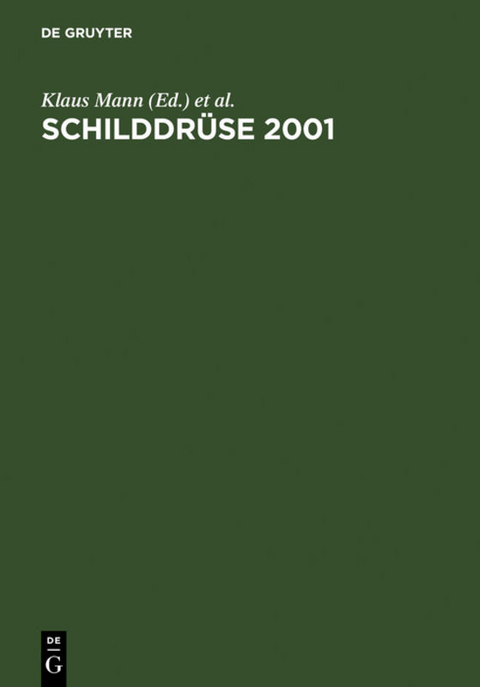 Schilddrüse 2001 - 