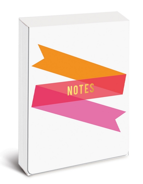 Pocket Notes: Banner – Notizblock im praktischen Taschenformat: Spruchband