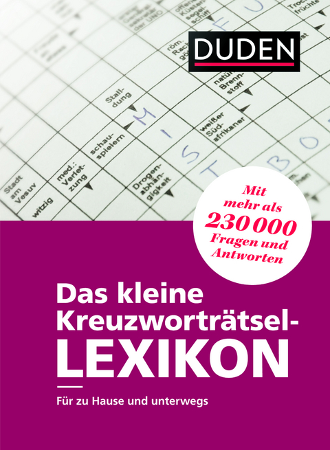 Das kleine Kreuzworträtsel-Lexikon -  Dudenredaktion