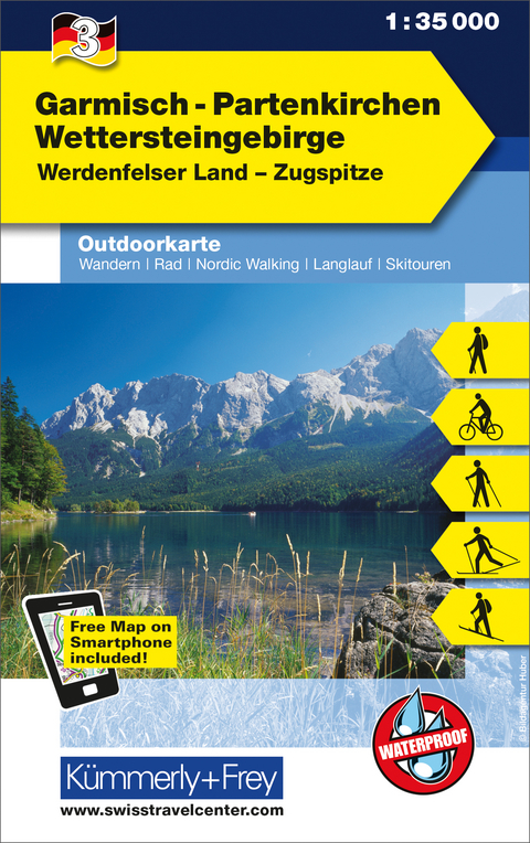 Garmisch - Partenkirchen Nr. 03 Outdoorkarte Deutschland 1:35 000