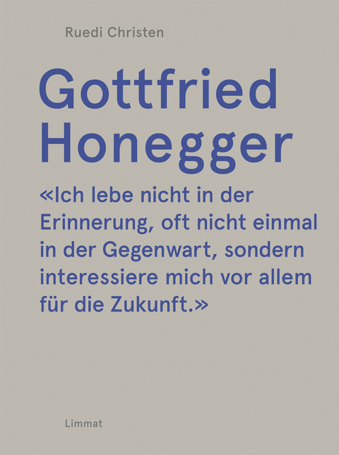 Gottfried Honegger - Ruedi Christen